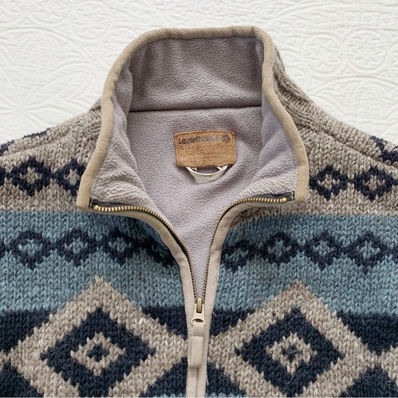 Laundromat Men's Full-Zip Wool Sweater Jacket - Picture 4 of 9